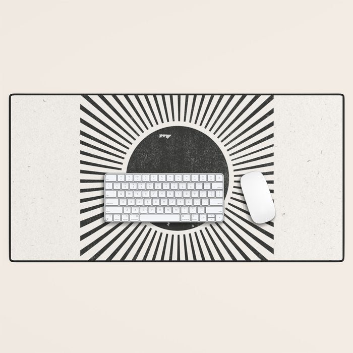 Retro Sunshine  No 2 Desk Mat Gallery Image 1