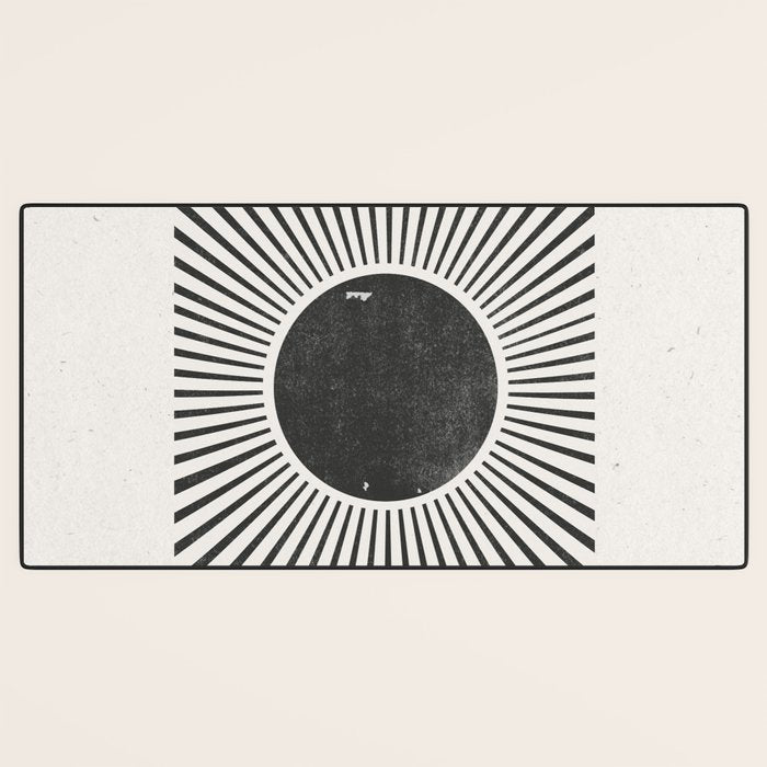 Retro Sunshine  No 2 Desk Mat Gallery Image 3