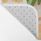 The Wild Side, Human & Nature Connection, Woman With Cheetah Cat, Tiger Painting Bath Mat Gallery Image 2