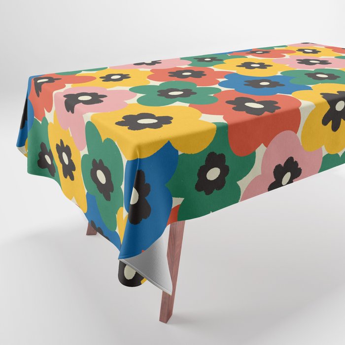 Summer Garden #3 Tablecloth Gallery Image 1