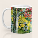 Garden Landscape Low Poly Geometric Triangle Art Coffee Mug Gallery Image 3