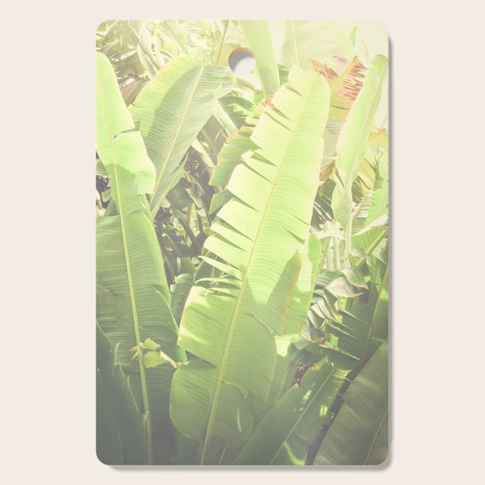 Tropical Banana - Green Cutting Board Gallery Image 1