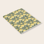 Gold on Green Blooms Notebook Gallery Image 2
