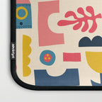 Scandinavian Birds Flowers Rainbows Kids Pattern Laptop Sleeve Gallery Image 3