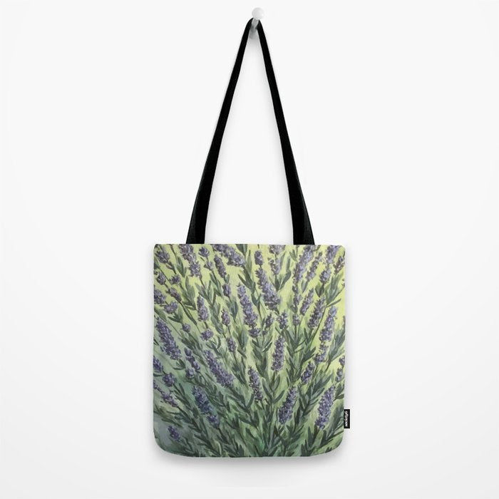 Lavender Love Tote Bag Gallery Image 2