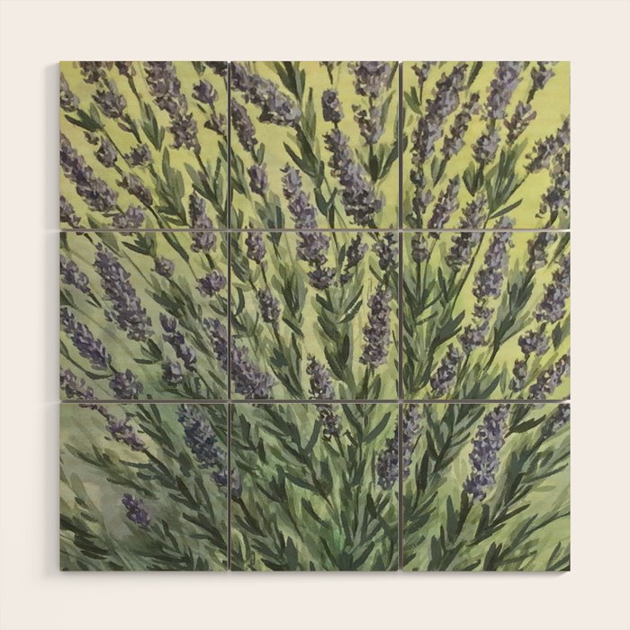 Lavender Love Wood Wall Art Gallery Image 1