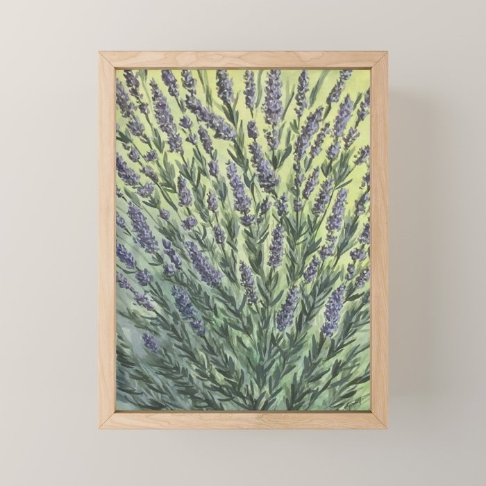 Lavender Love Mini Art Print Gallery Image 1