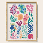 Modern Coral Pattern Serving Tray Gallery Image 1