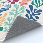 Modern Coral Pattern Rug Gallery Image 4