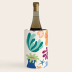 Modern Coral Pattern Wine Chiller Gallery Image 2