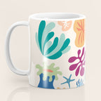 Modern Coral Pattern Coffee Mug Gallery Image 3
