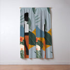 Tropical Girl 5 Window Curtain Gallery Image 3