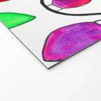 Colorful Christmas Holiday Light Bulbs Welcome Mat Gallery Image 2