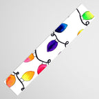 Colorful Christmas Holiday Light Bulbs Table Runner Gallery Image 3