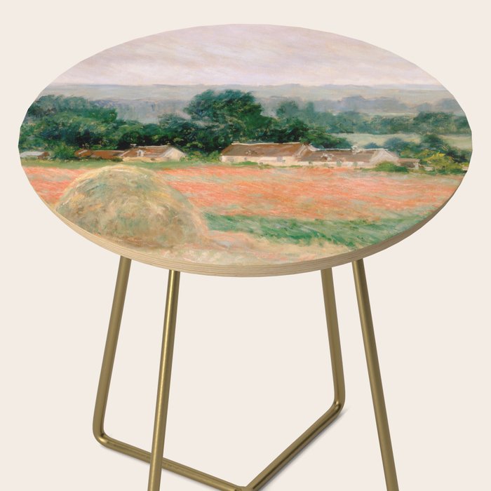 Haystack at Giverny by Claude Monet Side Table Gallery Image 2