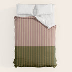 Color Block Lines XXXIV Duvet Cover Gallery Image 6