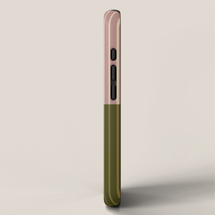 Color Block Lines XXXIV iPhone Case Gallery Image 2