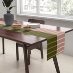Color Block Lines XXXIV Table Runner Gallery Image 2