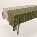 Color Block Lines XXXIV Tablecloth Gallery Image 1