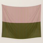 Color Block Lines XXXIV Wall Tapestry Gallery Image 4