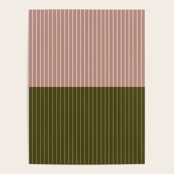 Color Block Lines XXXIV Poster Gallery Image 4