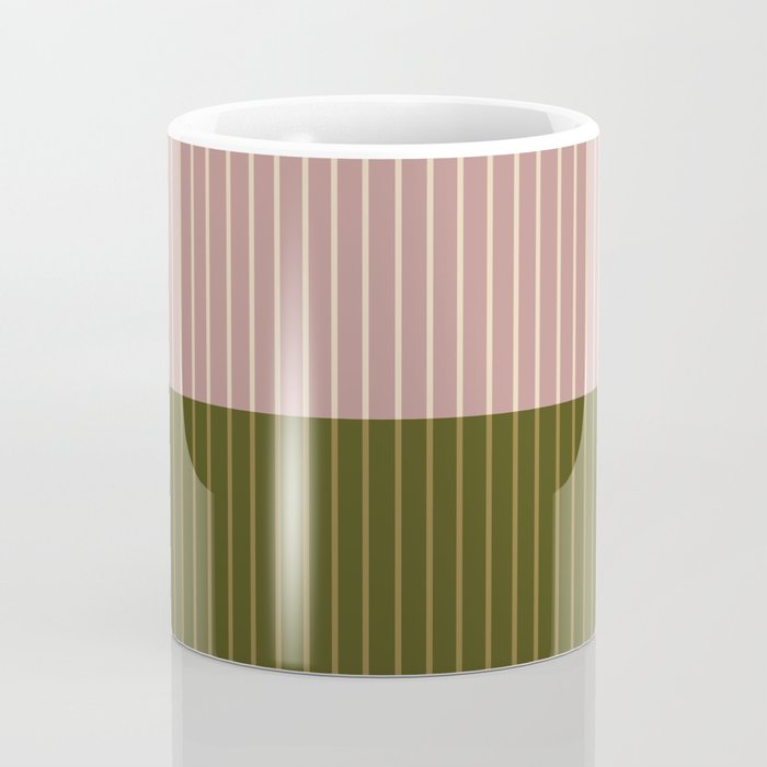Color Block Lines XXXIV Coffee Mug Gallery Image 4