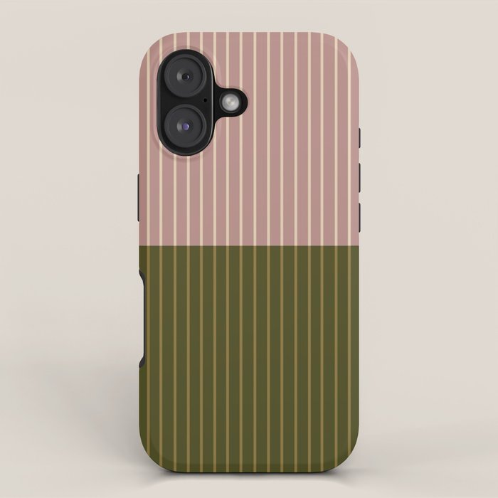 Color Block Lines XXXIV iPhone Case Gallery Image 1