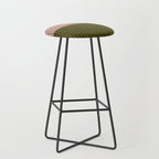 Color Block Lines XXXIV Stool Gallery Image 1