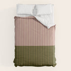 Color Block Lines XXXIV Comforter Gallery Image 6