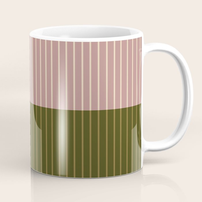 Color Block Lines XXXIV Coffee Mug Gallery Image 1