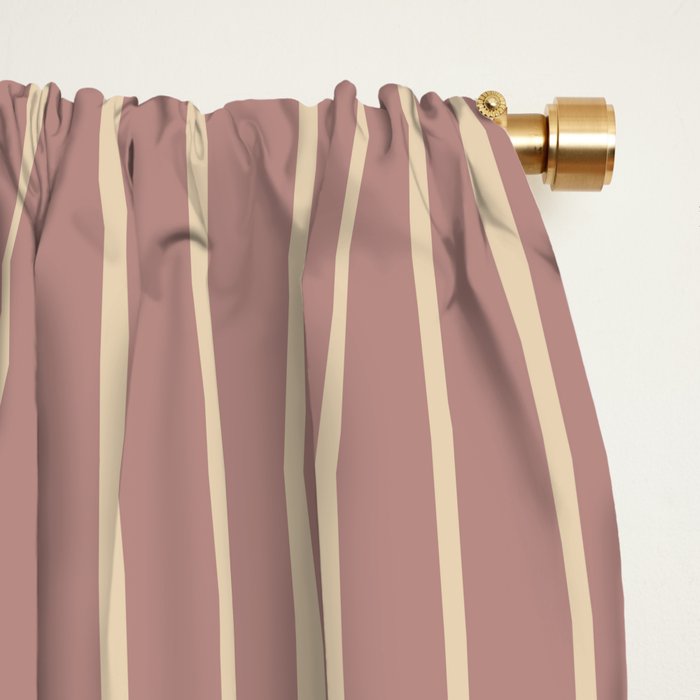 Color Block Lines XXXIV Window Curtain Gallery Image 2