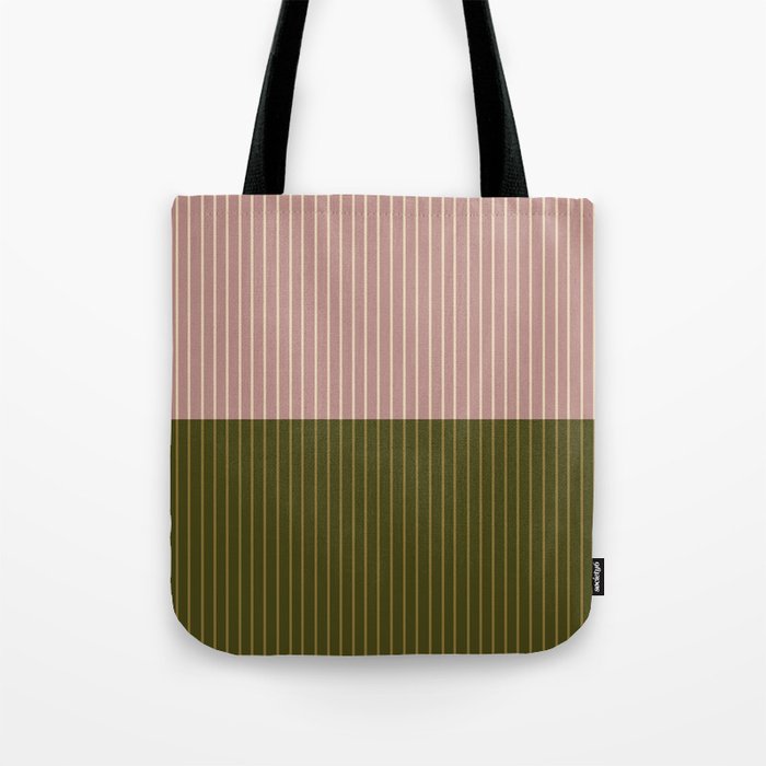 Color Block Lines XXXIV Tote Bag Gallery Image 1