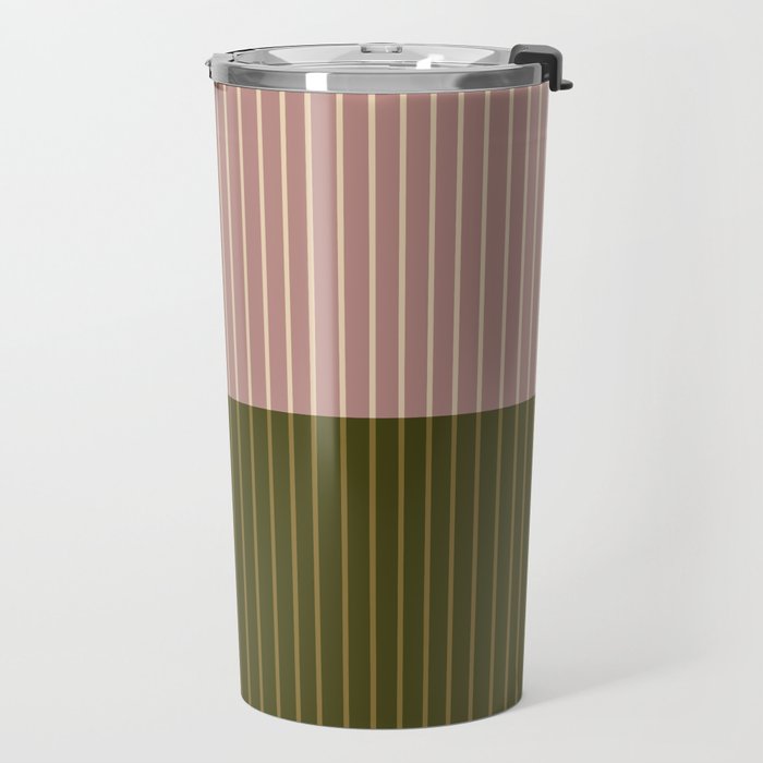 Color Block Lines XXXIV Travel Mug Gallery Image 2