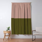 Color Block Lines XXXIV Window Curtain Gallery Image 5