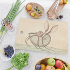 Argonauta Argo octopus (paper nautilus) by Frederick Nodder, 1793 Cutting Board Gallery Image 2