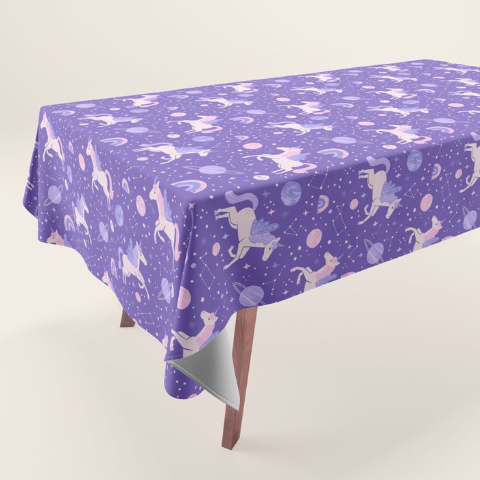 Space Unicorns Tablecloth Gallery Image 1