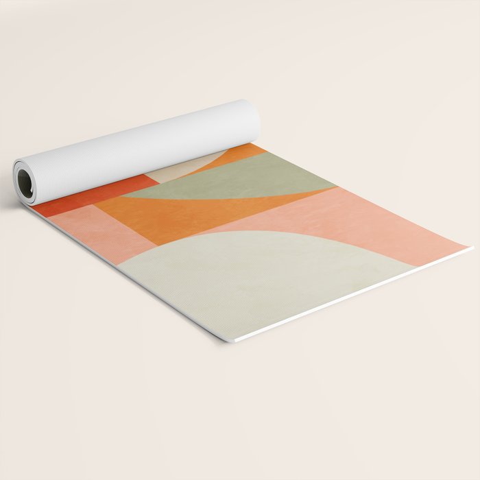 retro mid mod 4 Yoga Mat Gallery Image 2
