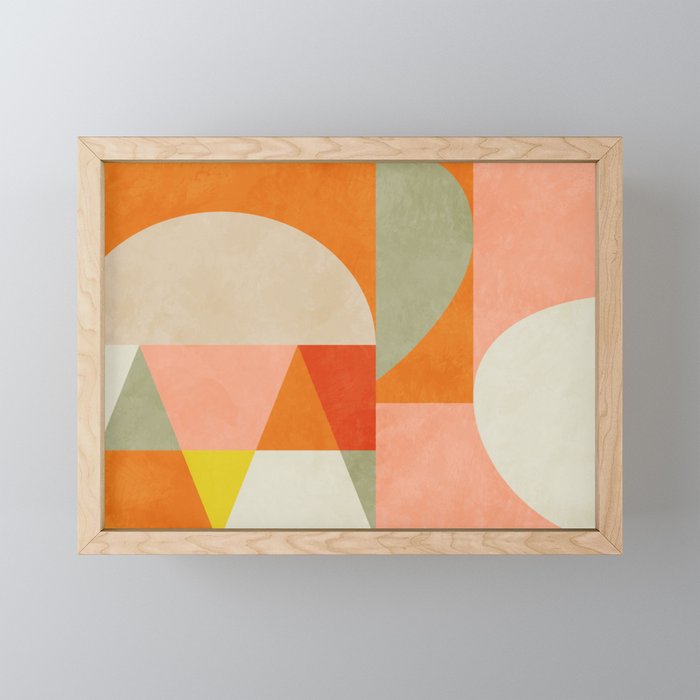 retro mid mod 4 Mini Art Print Gallery Image 1