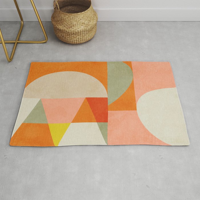 retro mid mod 4 Rug Gallery Image 1