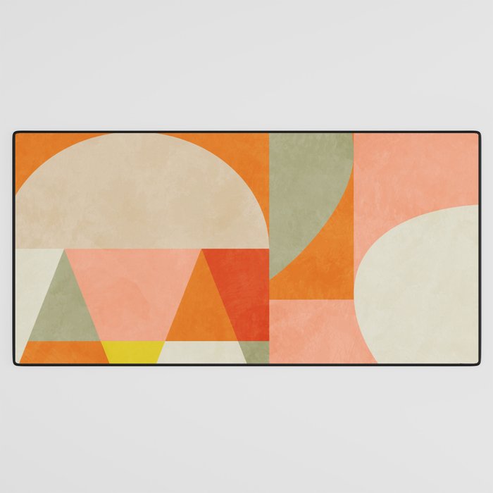 retro mid mod 4 Desk Mat Gallery Image 3