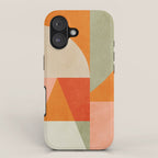 retro mid mod 4 iPhone Case Gallery Image 1
