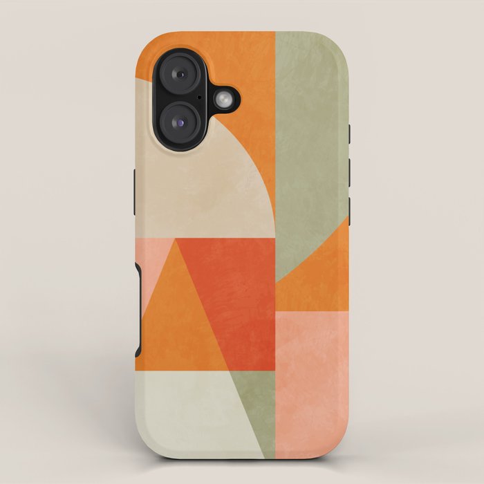 retro mid mod 4 iPhone Case Gallery Image 1