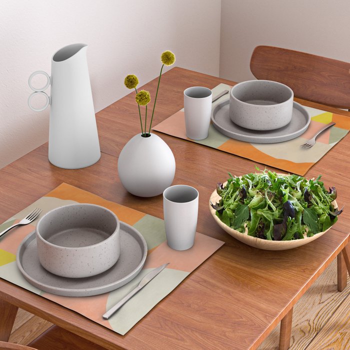 retro mid mod 4 Placemat Gallery Image 2
