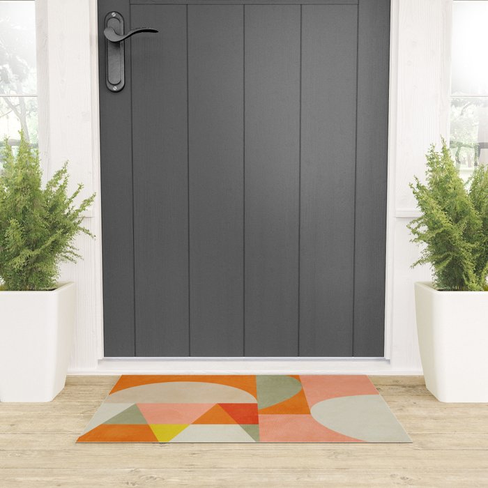 retro mid mod 4 Welcome Mat Gallery Image 3
