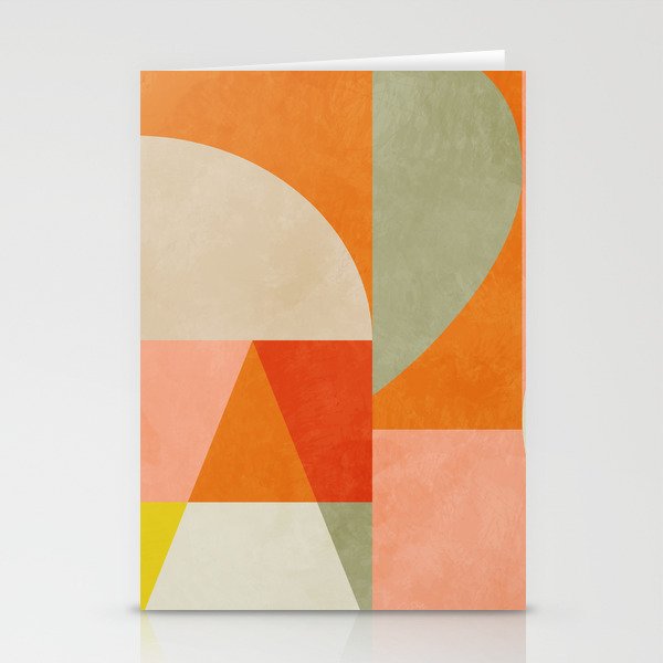 retro mid mod 4 Stationery Card Gallery Image 1