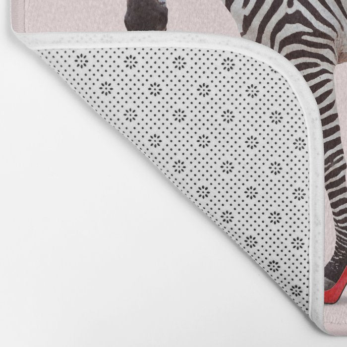 HIGH HEEL ZEBRA Bath Mat Gallery Image 2