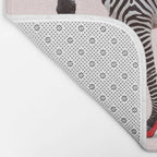HIGH HEEL ZEBRA Bath Mat Gallery Image 2