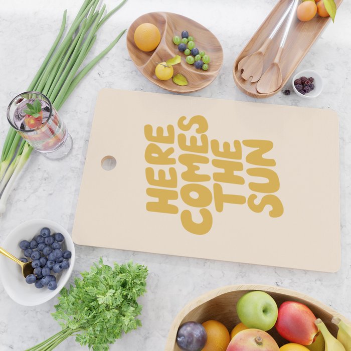 Here Comes the Sun Cutting Board Gallery Image 2