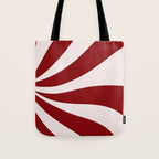 Peppermint Candy Flow Tote Bag Gallery Image 1
