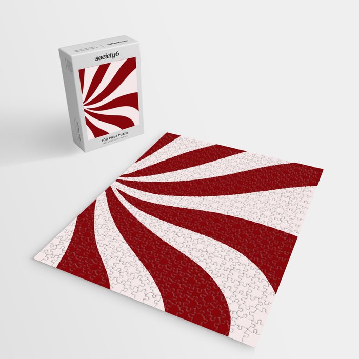 Peppermint Candy Flow Jigsaw Puzzle Gallery Image 2